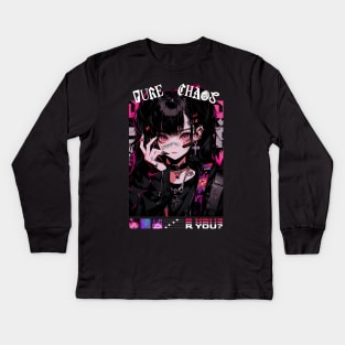 Pure Chaos Vol 5 Anime Girl Kids Long Sleeve T-Shirt